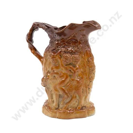 Victorian Stoneware Bacchus Jug