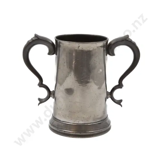 Pewter Two Handled Tankard