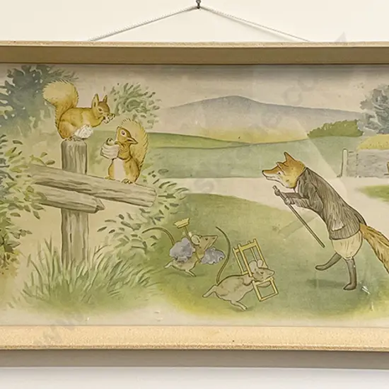Print of Beatrix Potter Figures