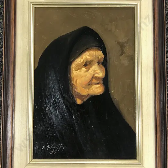 Portrait of a Cypriot Woman