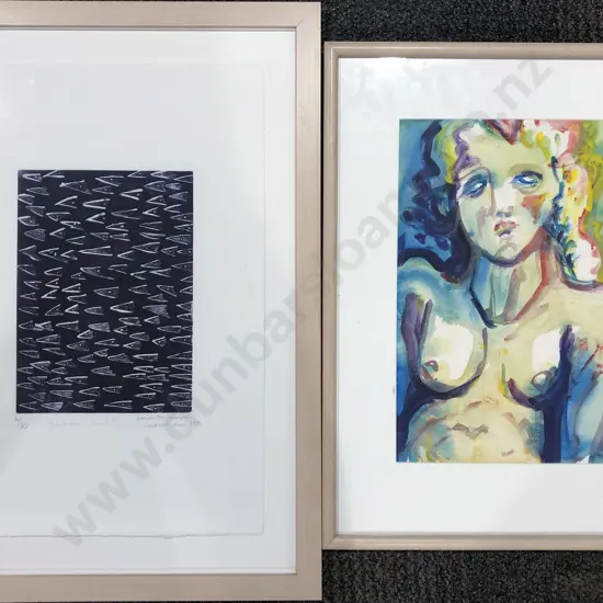 K. T. Little - Colorful Female Nude (2)