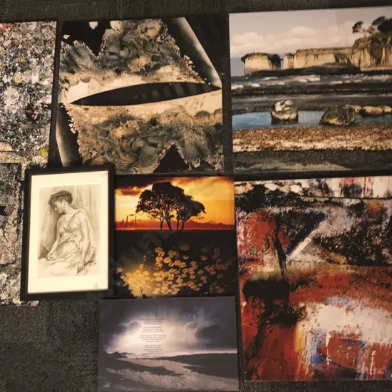 Five Photographic Prints on Board Together With Two Other Prints (7)