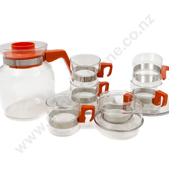 Simax Retro Glass Coffee Set