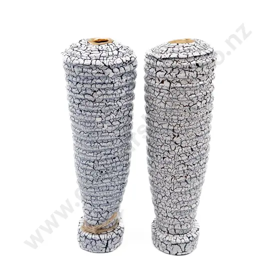 Pair of Liz Fea NZ Pottery Vases