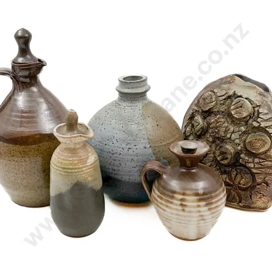 Five Pieces of Assorted NZ Pottery