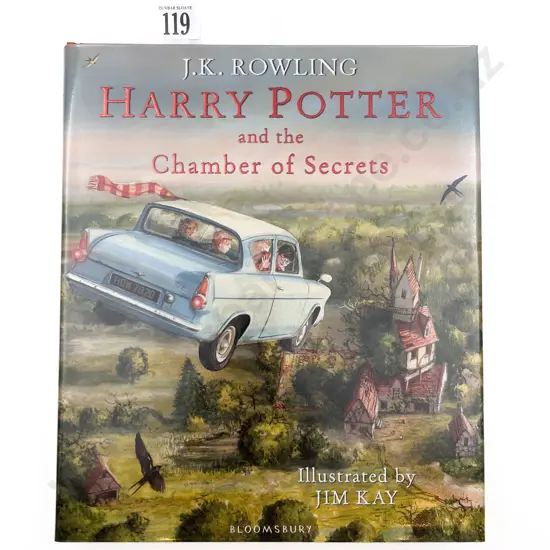 Illustrated "Harry Potter and The Chamber of Secrets"