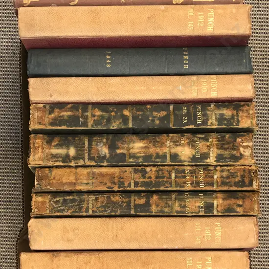 Two Boxes of Various Volumes of Punch