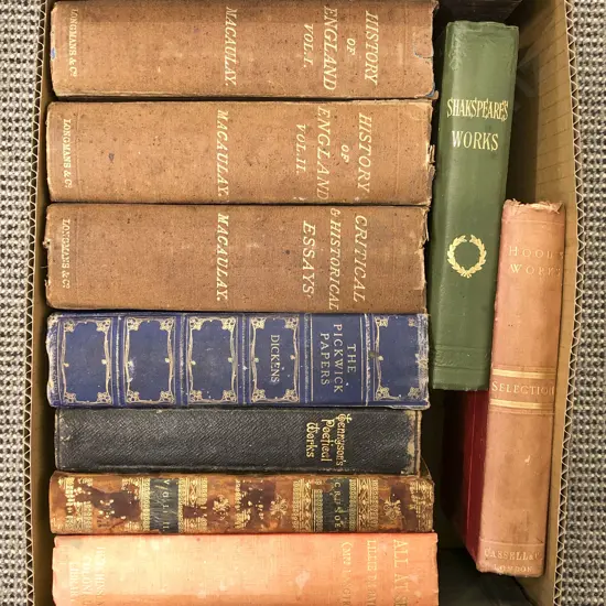Qty of Assorted Books