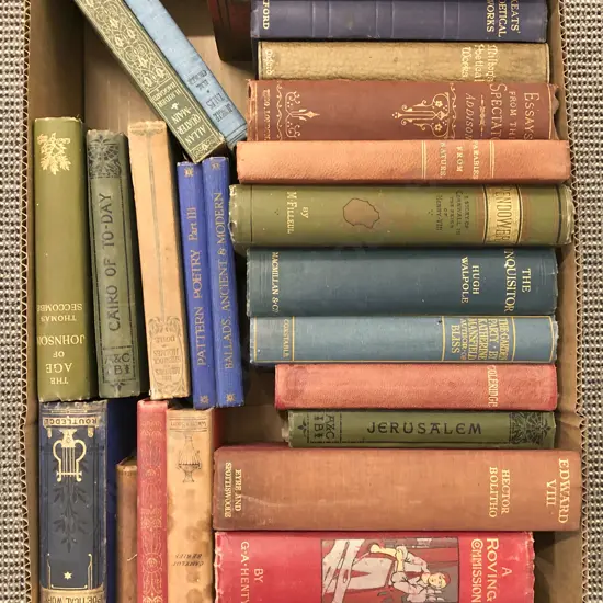 Qty of Assorted Books Including A Roving Commission By G.A. Henty