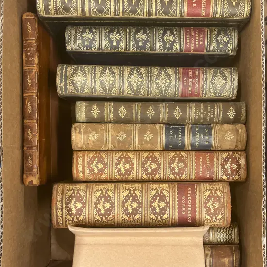 Small Box Of Vintage Books Including The Growth of The Empire - Jose