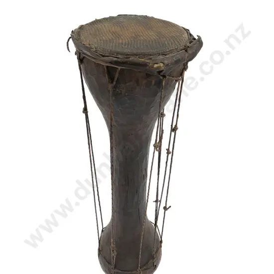 Tribal Hour Glass Form Drum