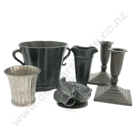 Six Pieces Of Assorted AUST Pewter