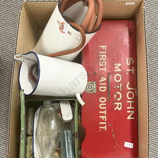 Box of Assorted Vintage Medical Ephemera