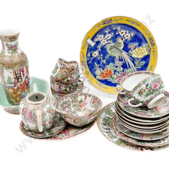 Qty Of Assorted Cantonese China