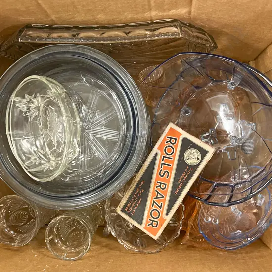Large Qty of Assorted Depression Glass