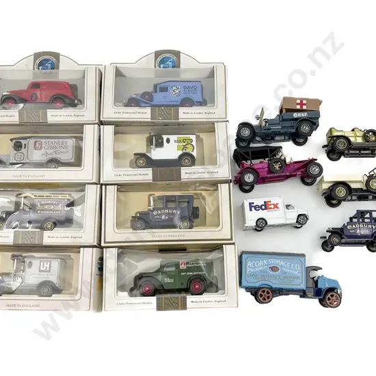 Qty of Assorted Boxed and Loose Vintage Car Models Including Lledo Days Gone