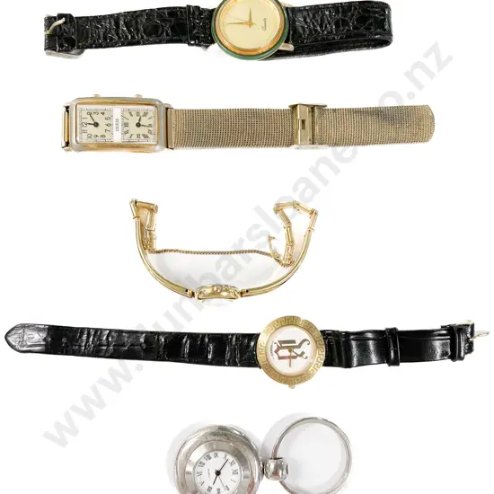 Qty of Assorted Watches Including Fob Watch