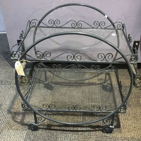 Two Tier Glazed Coffee Table