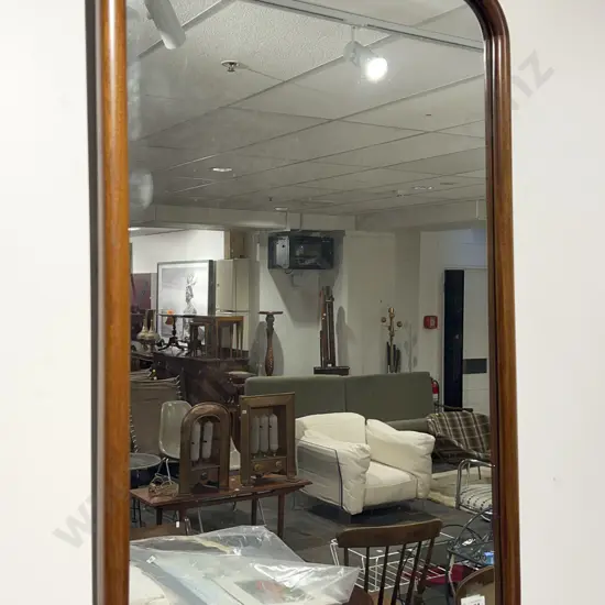 Mahogany Framed Wall Mirror