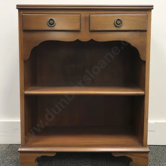 Small Two Drawer Book Case