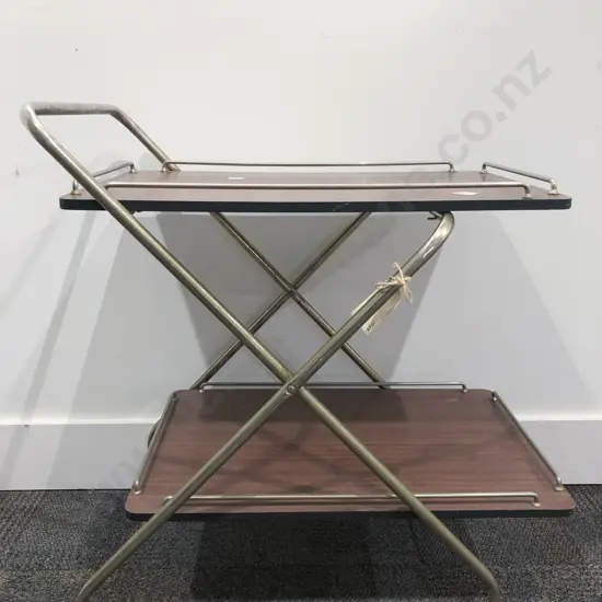 Retro Folding Tea Trolley