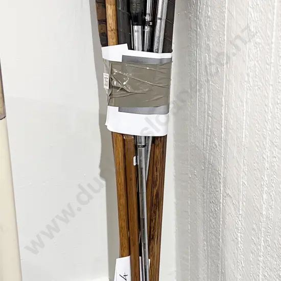 Quantity of Assorted Golf Clubs