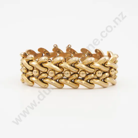 Mid C20th French 18ct Bracelet