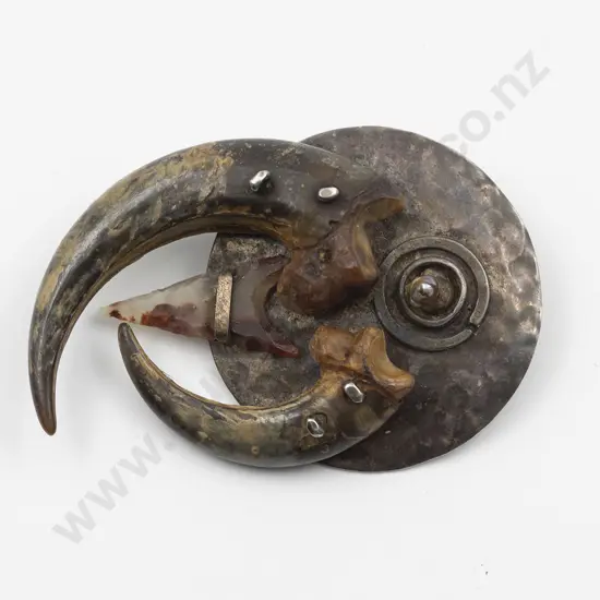 North American S/S Eagle Talon Brooch