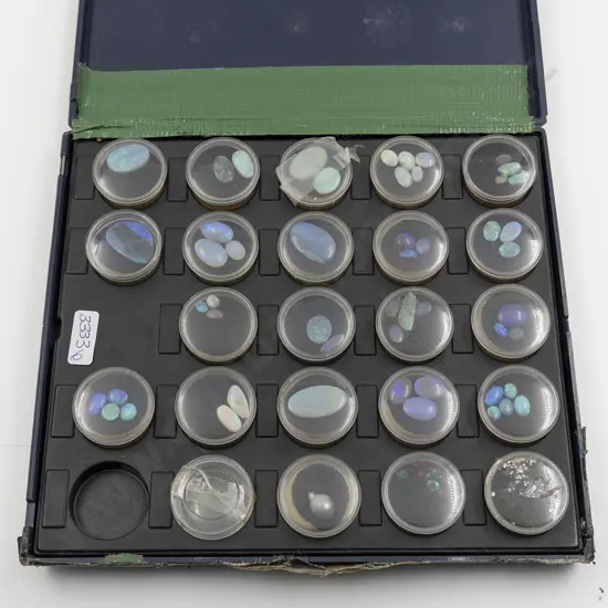 Collection Over 50 Unmounted Opals