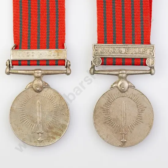 Two India General Service Medals