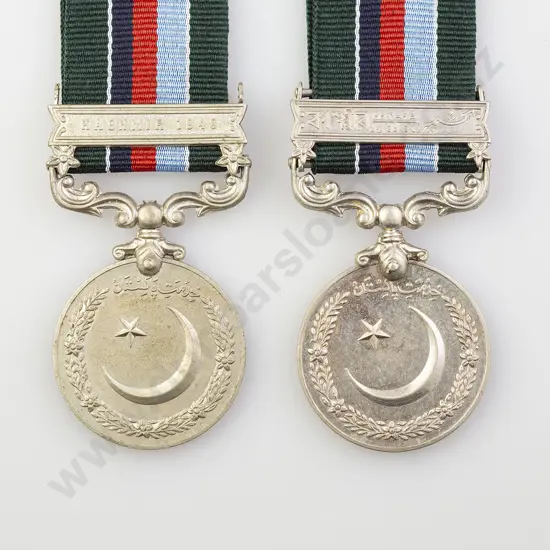 Two Pakistan General Service Medals