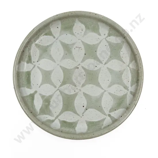 Paul Melser Glazed Pottery Plate