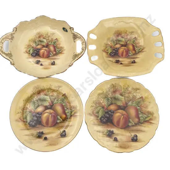 Four Pieces of Assorted Aynsley Incl. "Orchard Gold"