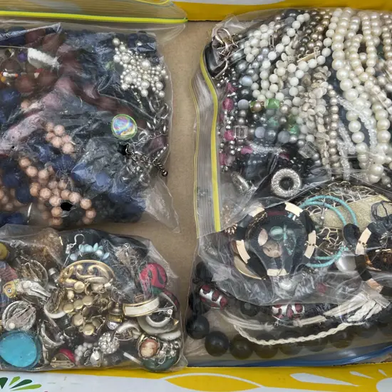 Box of Assorted Costume Jewellery