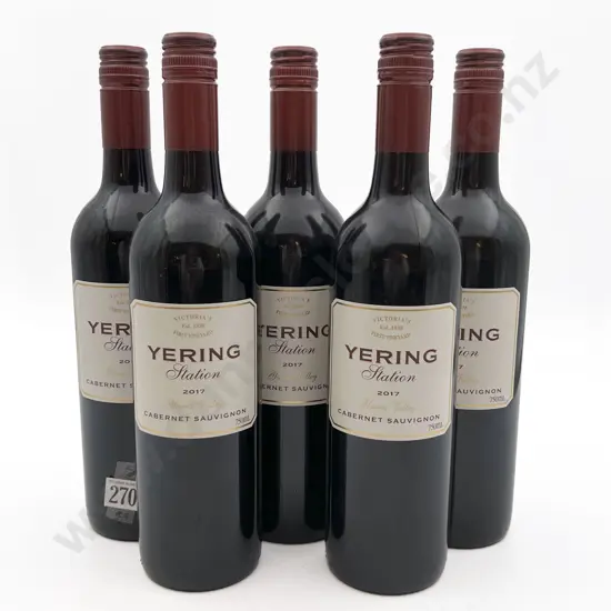 5 Bottles of Yering Station Cabernet Sauvignon 2017
