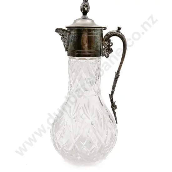 Crystal and S/P Wine Ewer