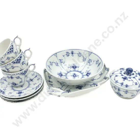 Assorted Royal Copenhagen Blue & White China