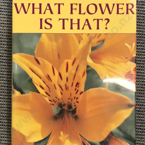 Stirling Macoboy's 'What Flower is That?'