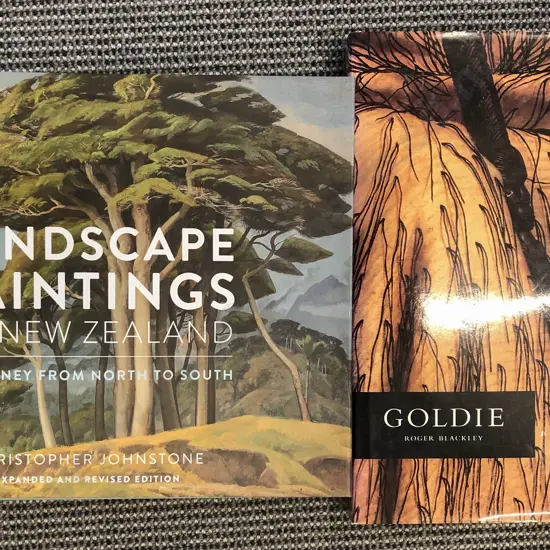 'Goldie' and 'Landscape Paintings of NZ' (2)