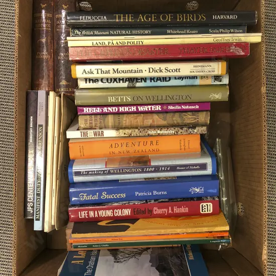 Box of Assorted NZ Volumes