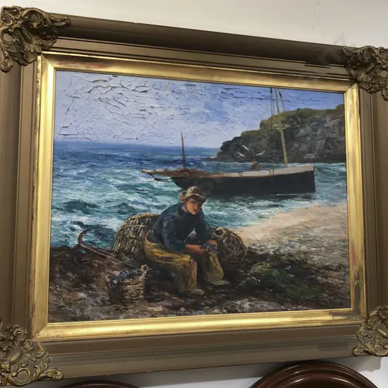 A. Reid - Coastal Scene (Faults)