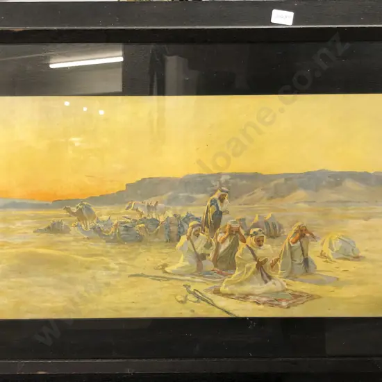 Otto Plimm - Eastern Prayer Scene