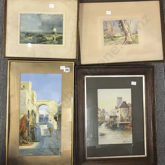 Four Assorted Prints and Originals