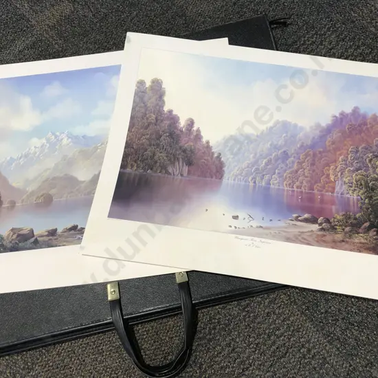 Two Loose Works by A. H. T. Wilson in Travelling Folder