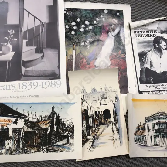 Folder of Assorted Loose Prints