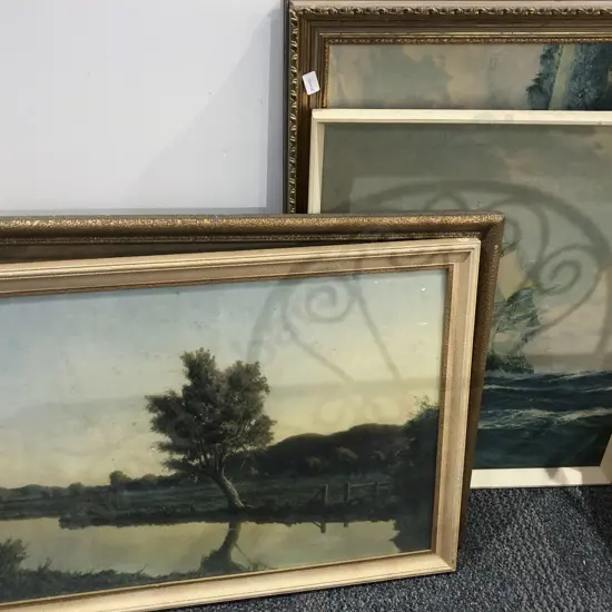 Five Assorted Framed Prints