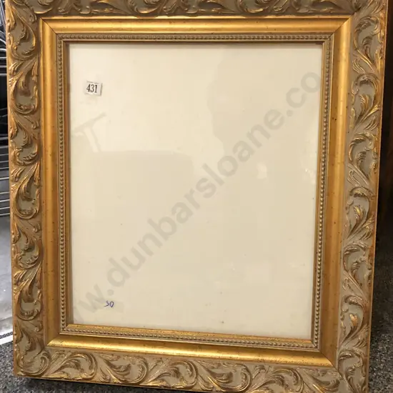 Empty Gilt Frame