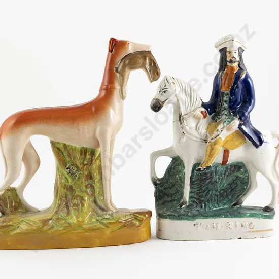 Two Victorian Staffordshire Figures