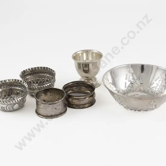 Six Various Small S/S Items