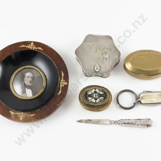 Two Brass Snuff Boxes